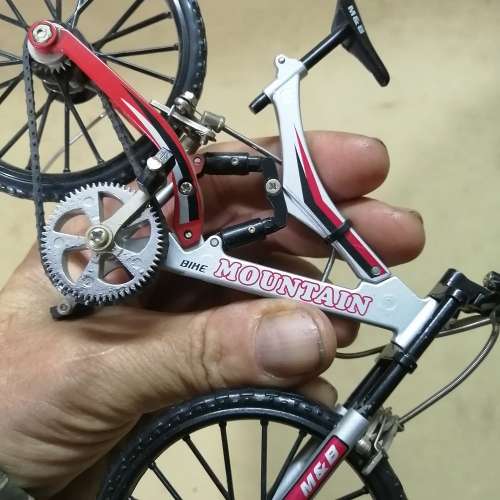 3D Metal Retro Nostalgic Road Mountain Bike Model 1:10