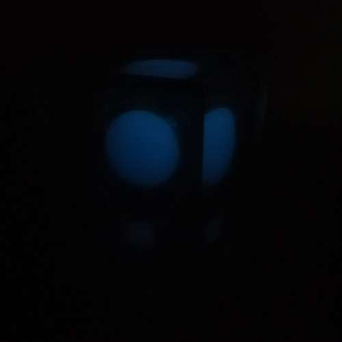 EXQUISITE ORIGINAL POP ART ACRYLIC GLASS GLOW IN THE DARK PAPERWEIGHT SCULPTURE BY PIERRE GIRAUDON
