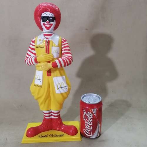 RARE VINTAGE RONALD MCDONALD FIGURE COMPLETE 390MM TALL