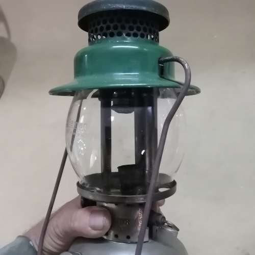 VINTAGE SUNRISE OF THE NIGHT COLEMAN OIL LAMP MADE IN USA