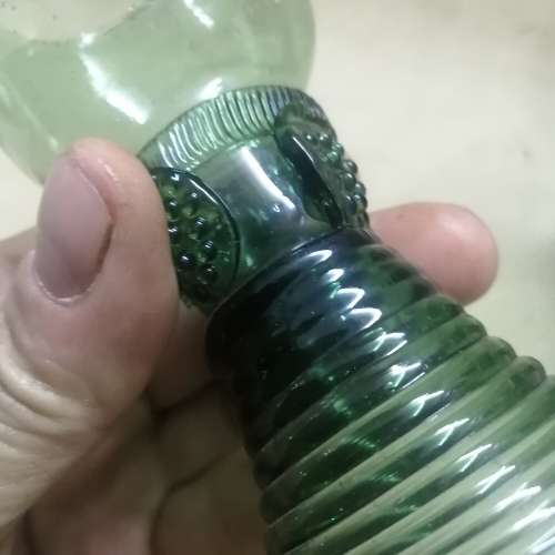 ANTIQUE ROEMER GLASS 1800 T0 1850 WINE GOBLETS
