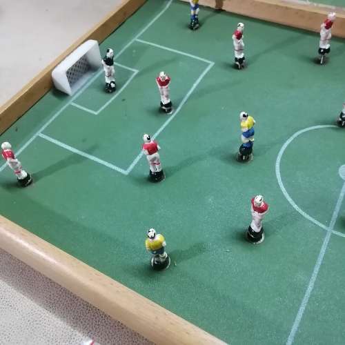 VERY RARE MID-CENTURY TABLE FOOTBALL, BY LUDA, CIRCA 1950`S