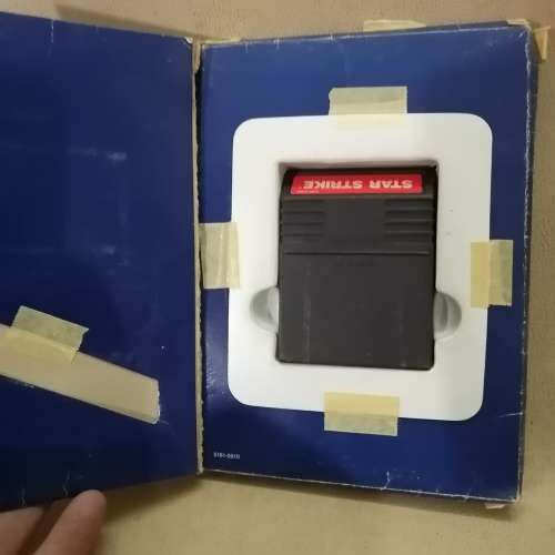 VINTAGE INTELLIVISION STAR STRIKE GAME CARTRIDGE IN BOX - 2 OF 7 GAMES ON OFFER