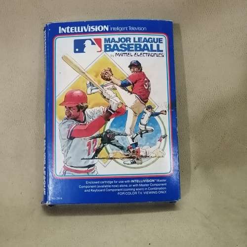 VINTAGE INTELLIVISION MAJOR LEAGUE BASKETBALL GAME CARTRIDGE IN BOX - 7 OF 7 GAMES ON OFFER