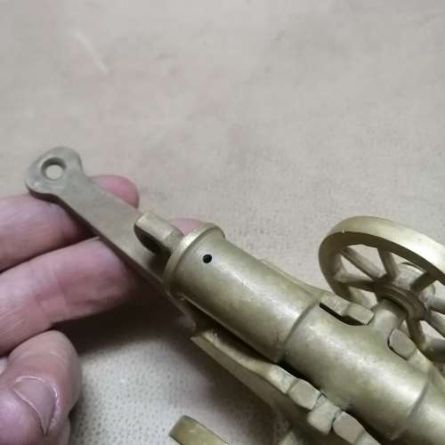 MAGNIFICENT HEAVY BRASS SIGNAL CANNON