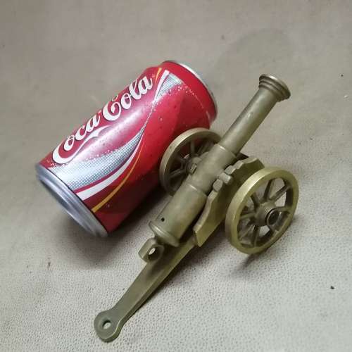 MAGNIFICENT HEAVY BRASS SIGNAL CANNON