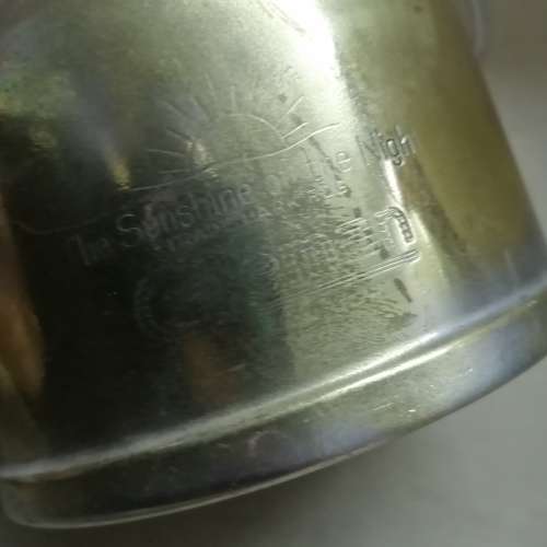 VINTAGE COLEMAN SUNSHINE OF THE NIGHT KEROSENE LAMP - ENGLAND 4 OF 4