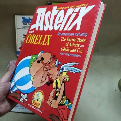 MASSIVE ASTERIX 6 DISK DVD AND BOOK COLLECTION