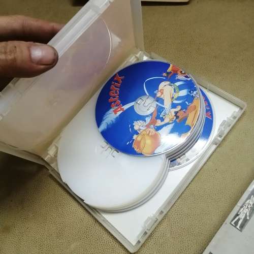 MASSIVE ASTERIX 6 DISK DVD AND BOOK COLLECTION