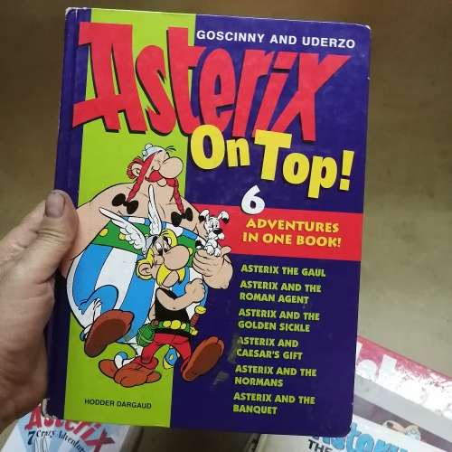 MASSIVE ASTERIX 6 DISK DVD AND BOOK COLLECTION