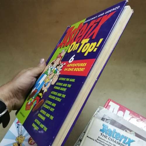 MASSIVE ASTERIX 6 DISK DVD AND BOOK COLLECTION
