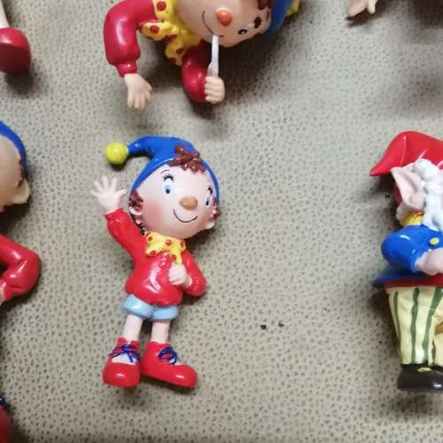 ORIGINAL VINTAGE HARD RUBBER NODDY FIGURINE COLLECTION