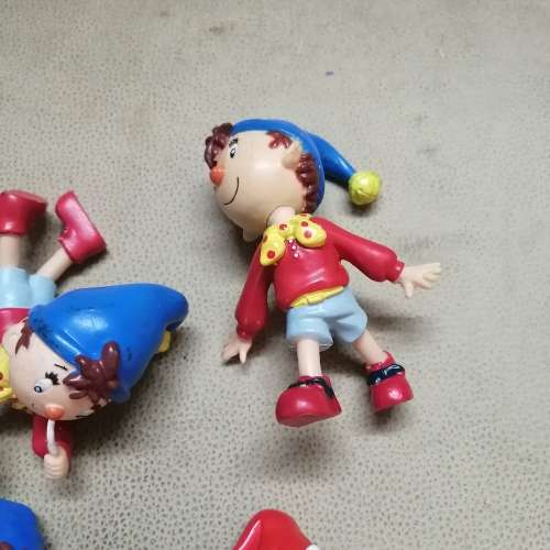 ORIGINAL VINTAGE HARD RUBBER NODDY FIGURINE COLLECTION