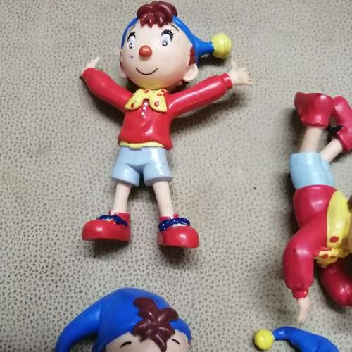 ORIGINAL VINTAGE HARD RUBBER NODDY FIGURINE COLLECTION