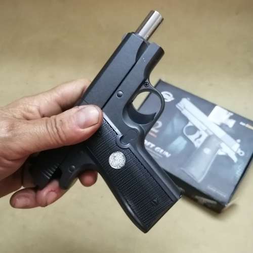 G.2 ZINC ALLOY SHELL AIRSOFT GUN COMPLETE IN BOX