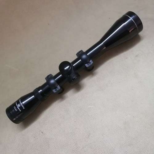Nikko Stirling Mountmaster 4X40 Half Mil Dot Rifle Scope