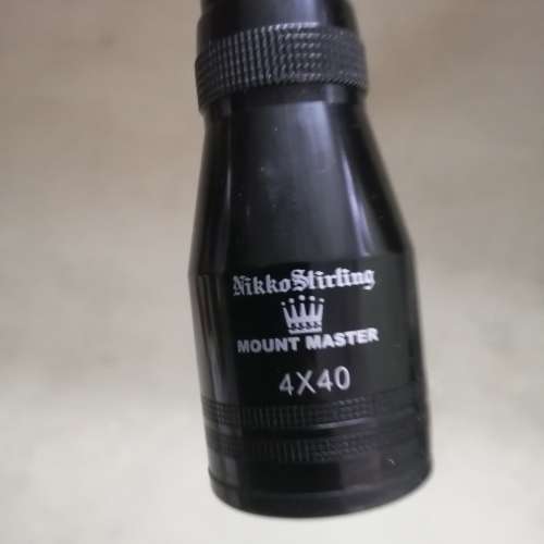 Nikko Stirling Mountmaster 4X40 Half Mil Dot Rifle Scope