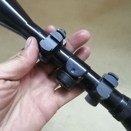 Nikko Stirling Mountmaster 4X40 Half Mil Dot Rifle Scope