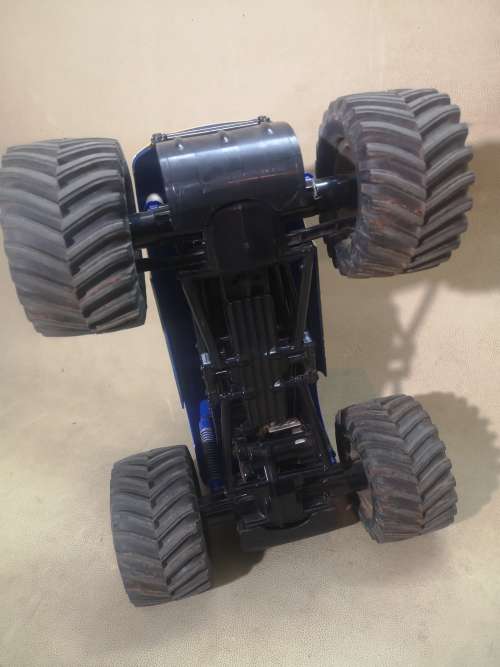 GIANT ORIGINAL TRAIL MASTER TAMIYA RC MONSTER TRUCK COMPLETE (100% TESTED WORKING)