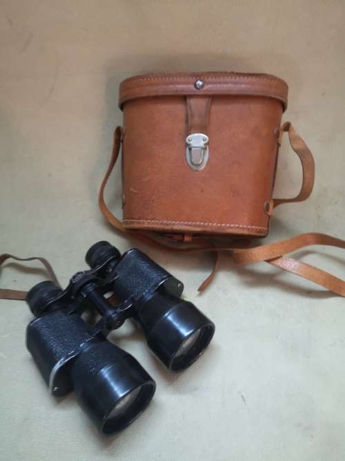 Vintage Harmony Coated Lens 7x50 binoculars With Leather Bag