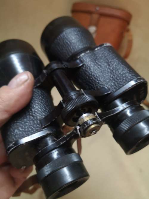 Vintage Harmony Coated Lens 7x50 binoculars With Leather Bag