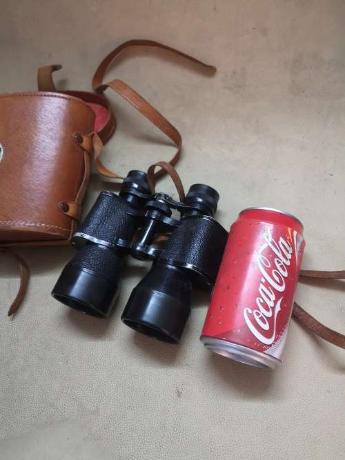 Vintage Harmony Coated Lens 7x50 binoculars With Leather Bag