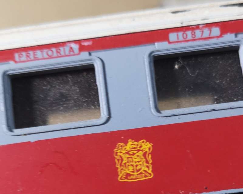 THREE RARE HO LIMA 9147 GP SAR PRETORIA RSA PASSENGER CARS - LIKE NEW