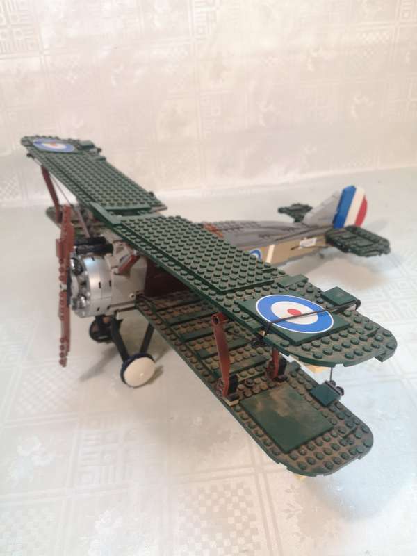 Huge Original LEGO Airplane From World War 1!!! Sopwith Camel 10226 - 500MM Wingspan)