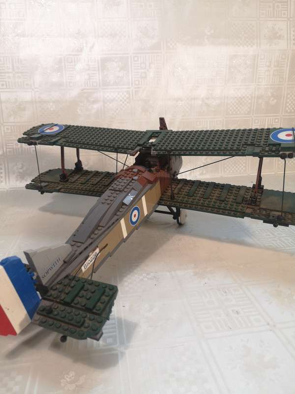 Huge Original LEGO Airplane From World War 1!!! Sopwith Camel 10226 - 500MM Wingspan)