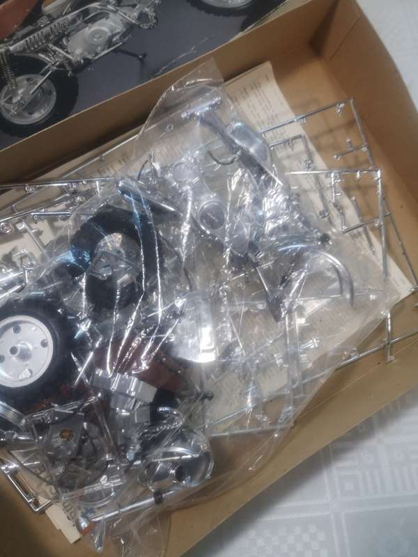 VERY LARGE TAMIYA 1:6 HONDA J50 J-I MODEL KIT - COMPLETE