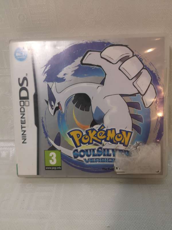 ORIGINAL POKEMON SOULSILVER VERSION DS GAME