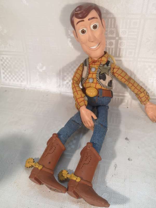 VINTAGE ORIGINAL TALKING ANDY WOODY (TESTED WORKING)