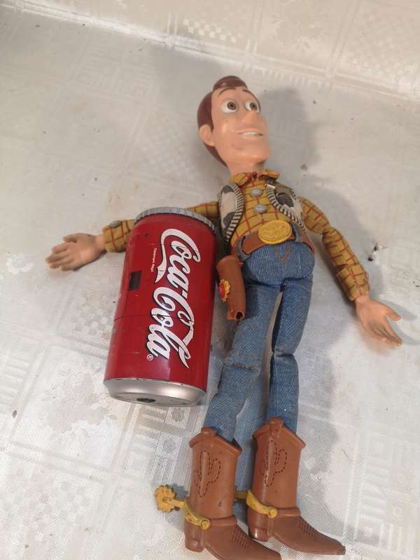 VINTAGE ORIGINAL TALKING ANDY WOODY (TESTED WORKING)