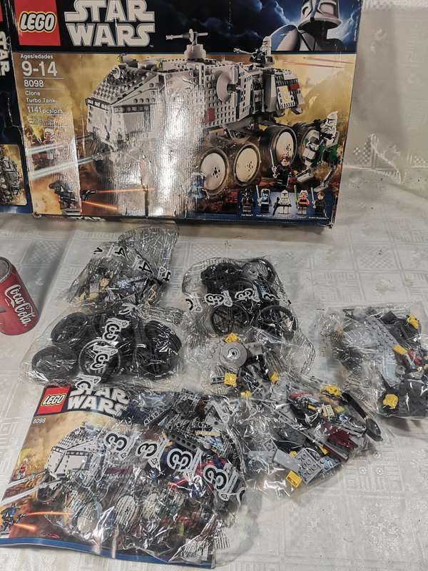 Very Large LEGO - Star Wars - 8098 - War machine The Clone Wars Clone Turbo Tank