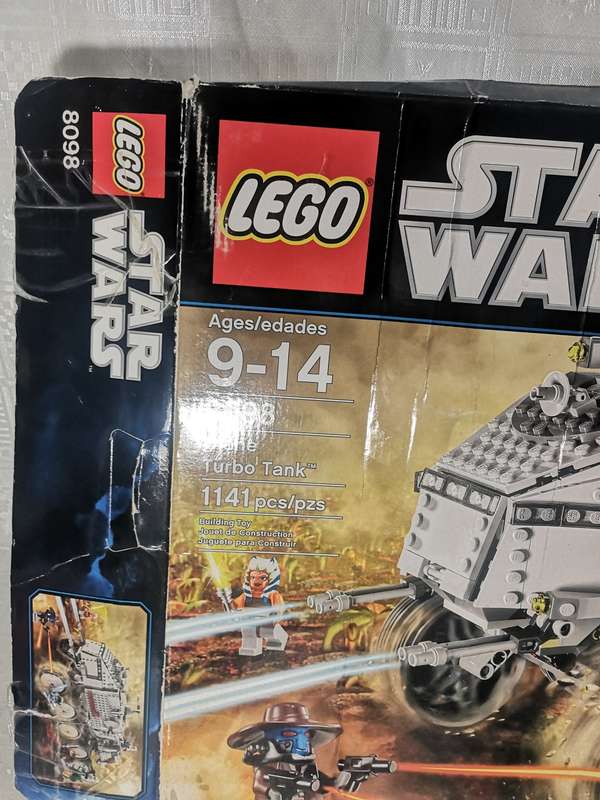 Very Large LEGO - Star Wars - 8098 - War machine The Clone Wars Clone Turbo Tank