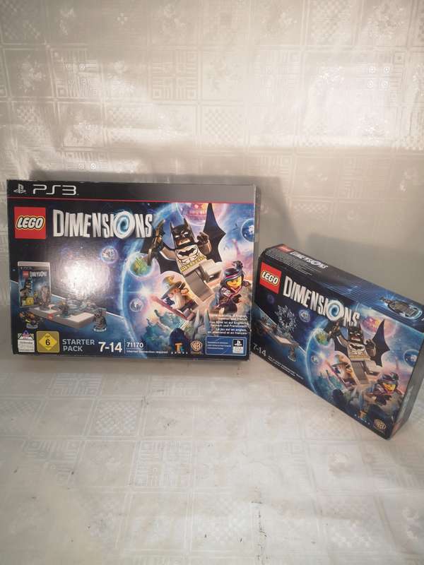 Complete LEGO Dimensions Starter Pack Playstation 3 - One Game - Base Gateway 4 Tags Figures Bundle