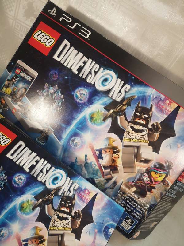 Complete LEGO Dimensions Starter Pack Playstation 3 - One Game - Base Gateway 4 Tags Figures Bundle