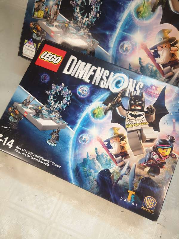 Complete LEGO Dimensions Starter Pack Playstation 3 - One Game - Base Gateway 4 Tags Figures Bundle