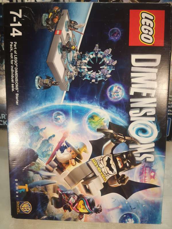 Complete LEGO Dimensions Starter Pack Playstation 3 - One Game - Base Gateway 4 Tags Figures Bundle