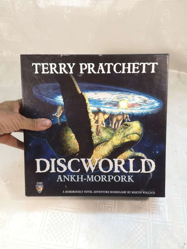 Rare Terry Pratchett Discworld Ankh Morpork Board Game Complete Like New Condition
