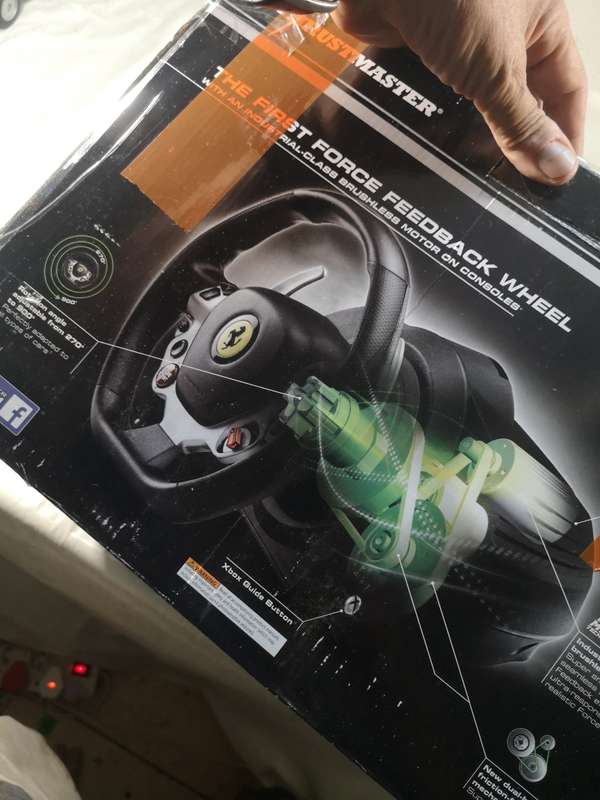 Thrustmaster Ferrari 458 Spider Racing Wheel (Xbox One) - Thrustmaster 4000G