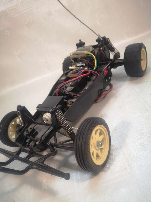 VINTAGE TAMIYA SUPER HORNET RC CAR