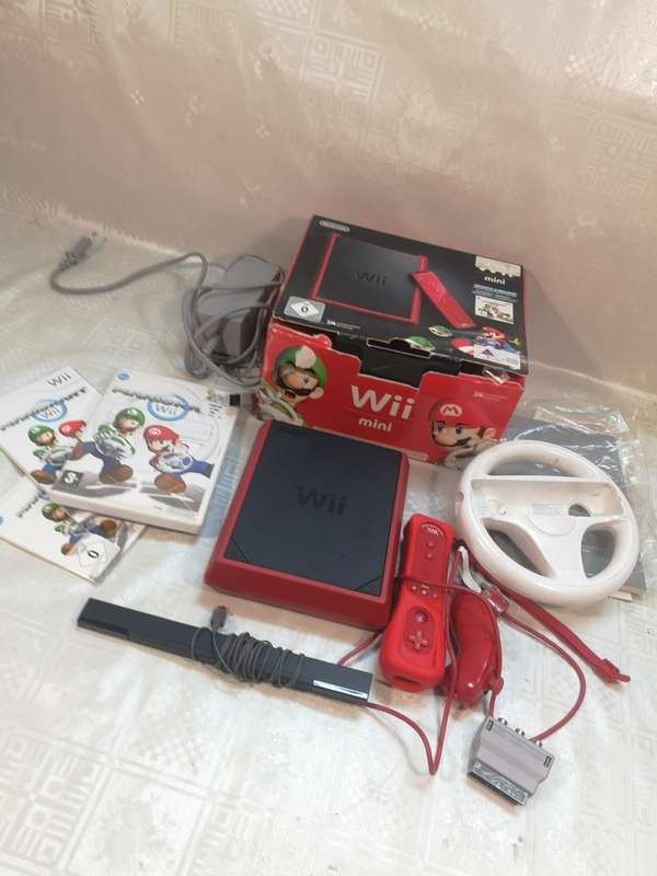 COMPLETE RARE WII MINI MARIO CART EDITION STUNNING CONDITION IN BOX - 100% TESTED WORKING