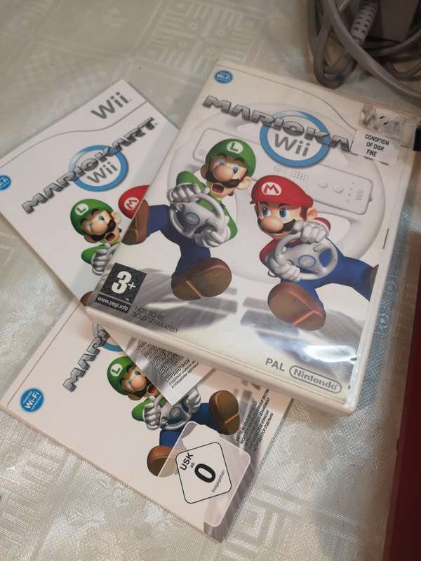 COMPLETE RARE WII MINI MARIO CART EDITION STUNNING CONDITION IN BOX - 100% TESTED WORKING