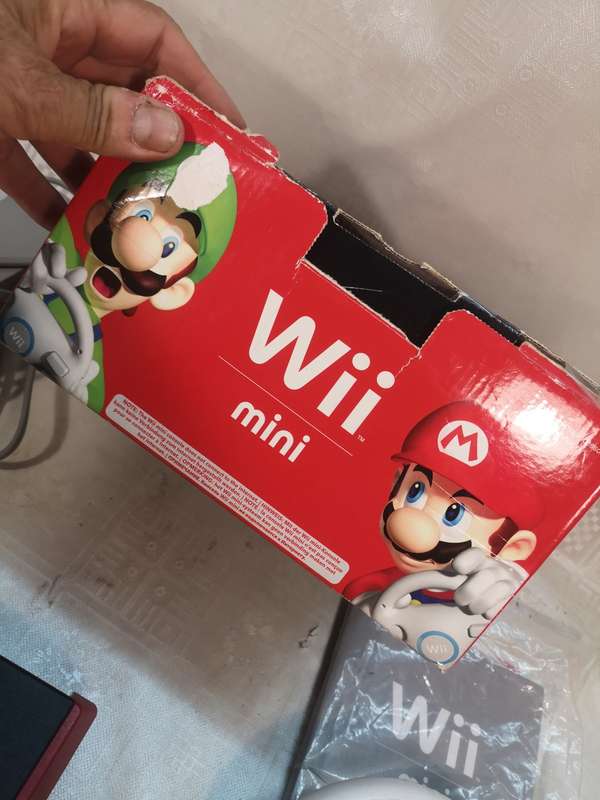 COMPLETE RARE WII MINI MARIO CART EDITION STUNNING CONDITION IN BOX - 100% TESTED WORKING