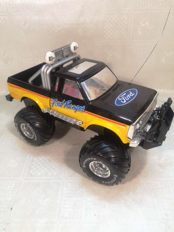 Vintage RC Toy Pickup Truck FORD RANGER 1980s