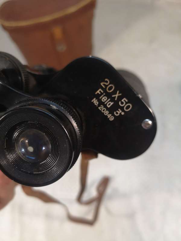 Vintage Starlight 20x50 field 3 No 20849 Binoculars