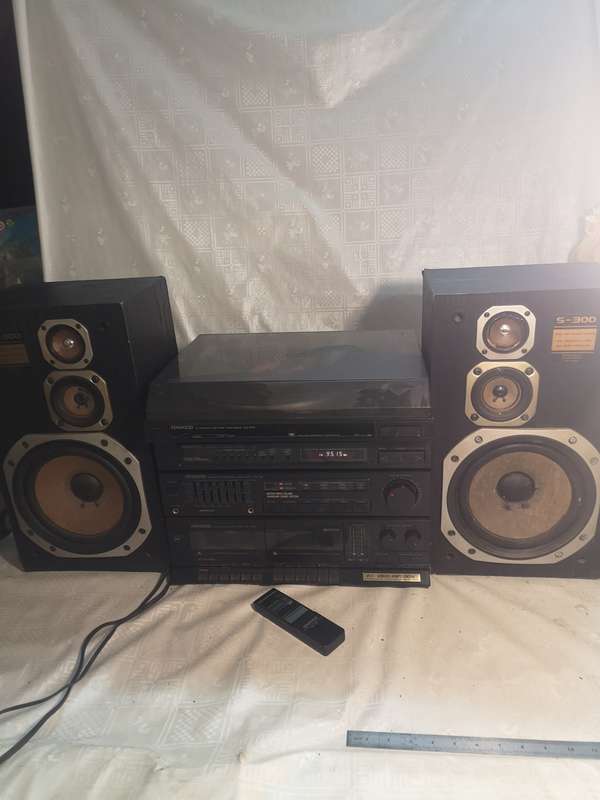 Vintage Large Kenwood Hifi System - Tested Working (Collection only - No Couriers)