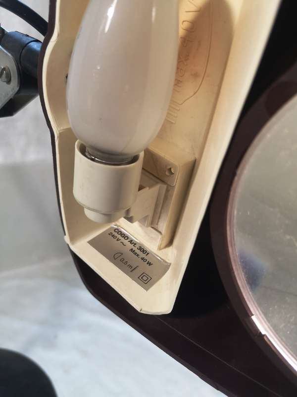 VINTAGE COCO ART ANGLEPOISE MAGNIFYING LAMP
