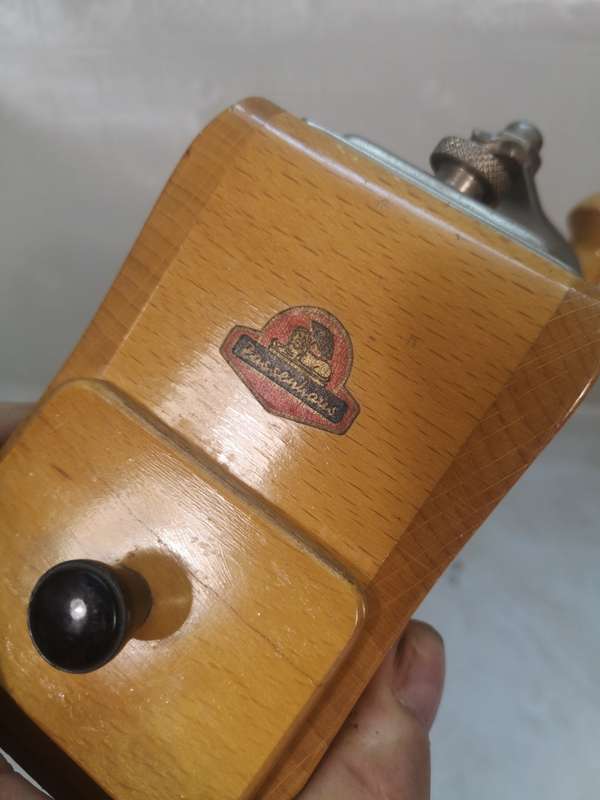 Magnificent Vintage Zassenhaus Hand Crank Coffee Grinder - Germany - Like New